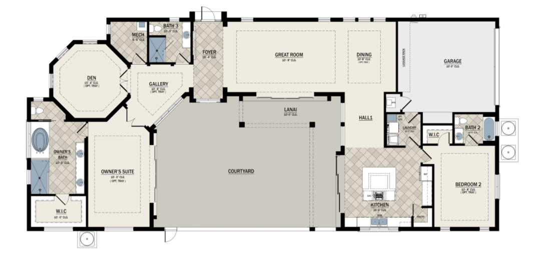 Cat Claw Floor Plan