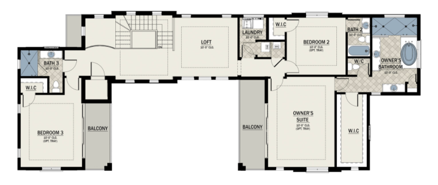 Salt Meadow Floor Plan - 2nd Floor