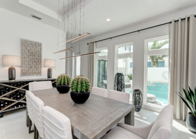 Salt Meadow Dining with Pool View